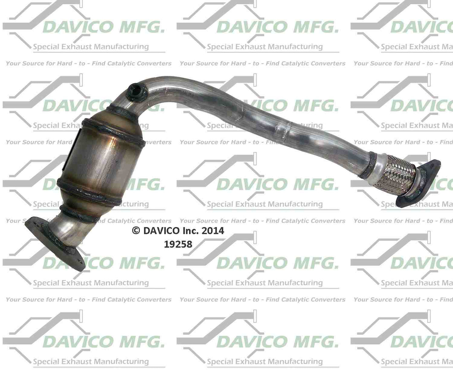 Davico Mfg Exact-Fit Catalytic Converter 19258