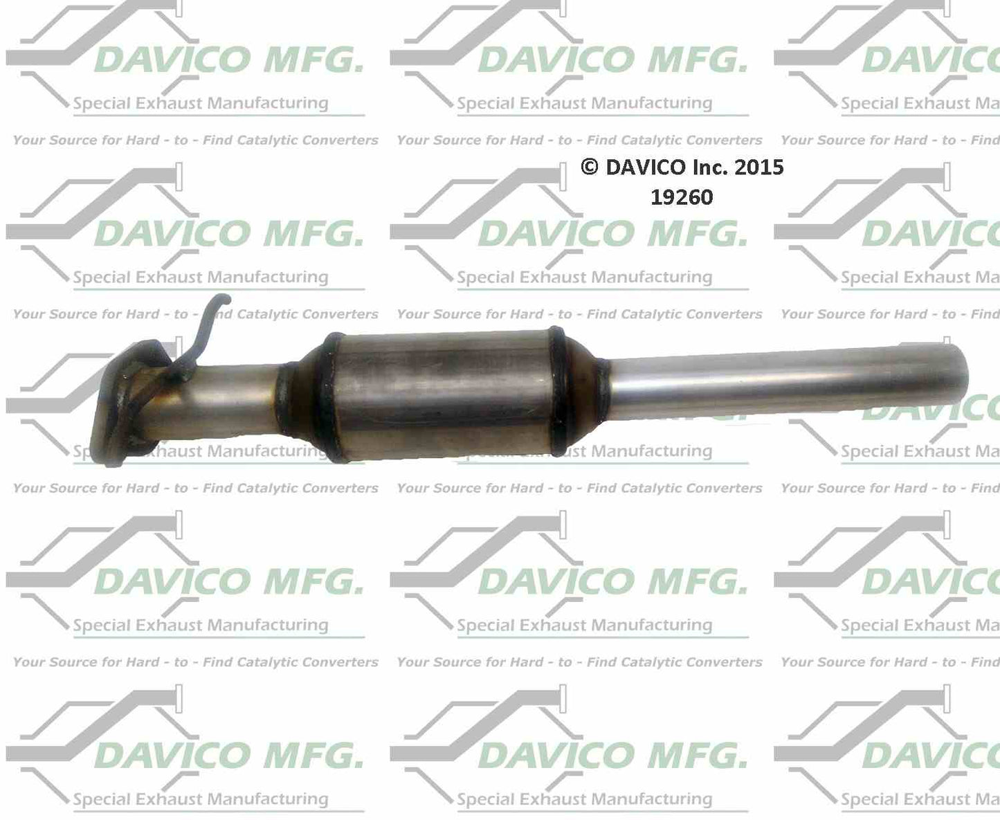 Davico Mfg Exact-Fit Catalytic Converter 19260
