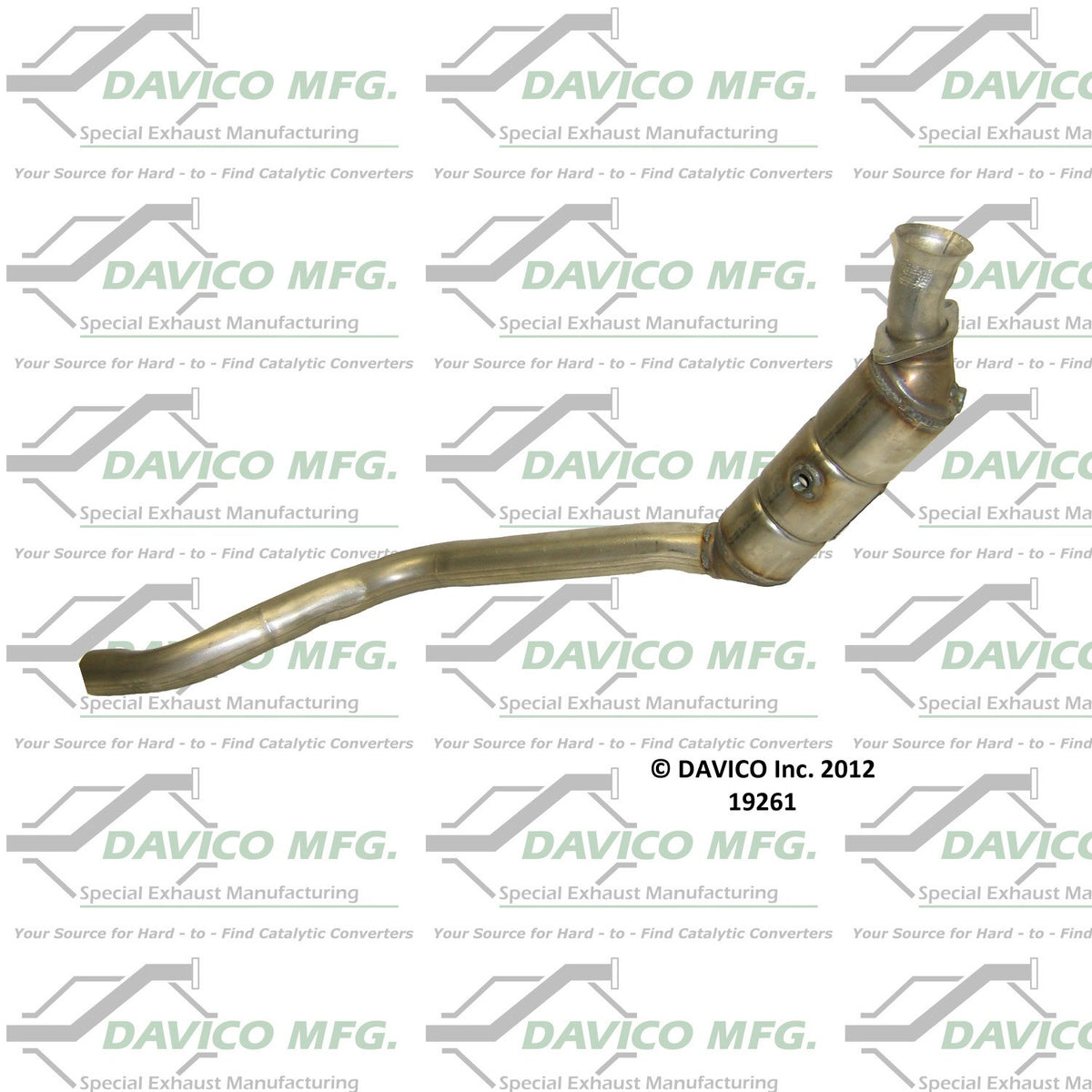 Davico Mfg Exact-Fit Catalytic Converter 19261