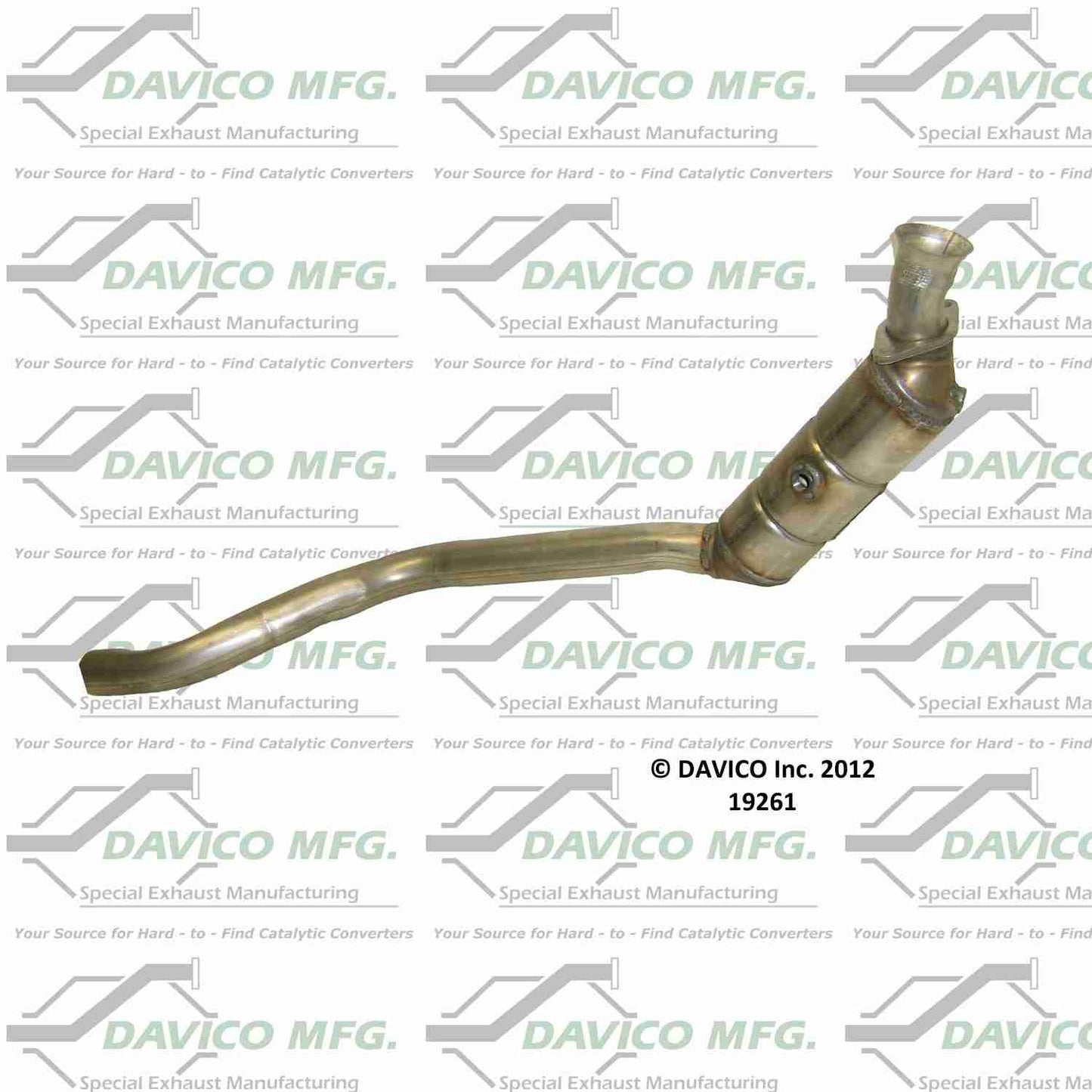 Davico Mfg Exact-Fit Catalytic Converter 19261