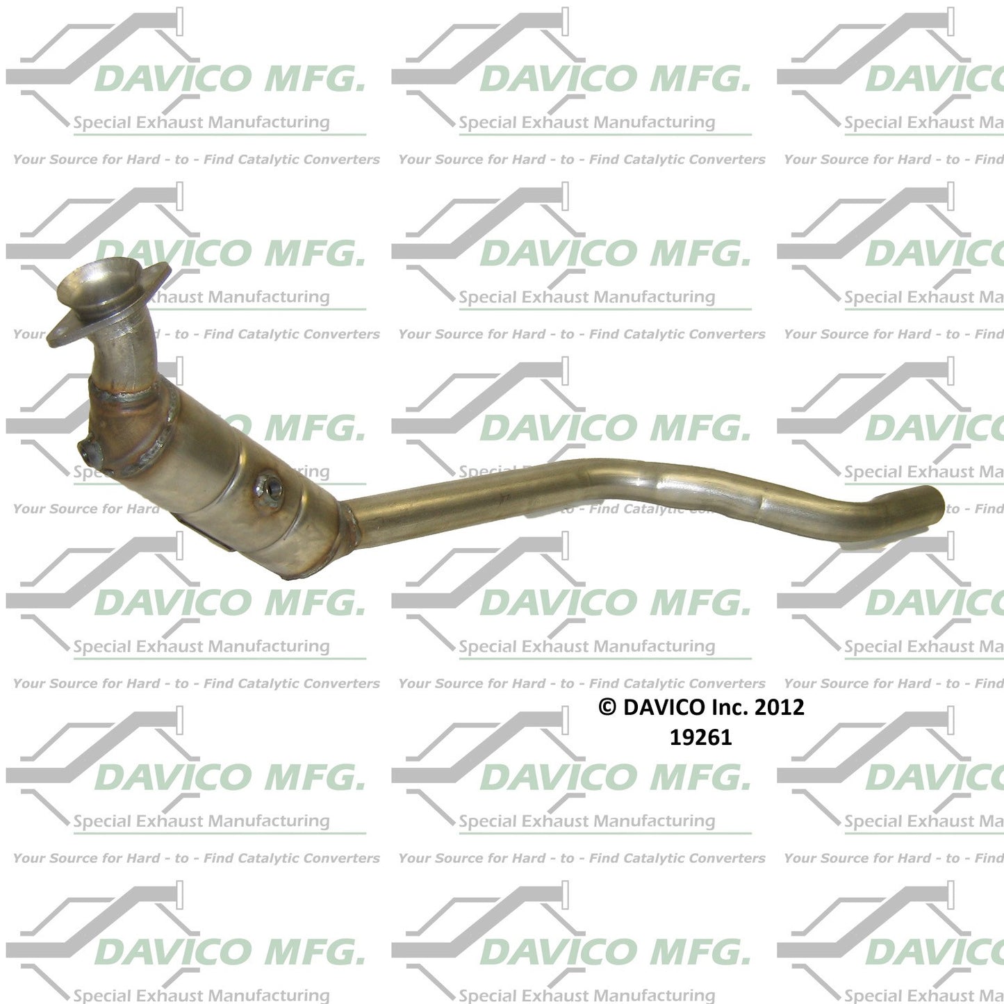 Davico Mfg Exact-Fit Catalytic Converter 19261