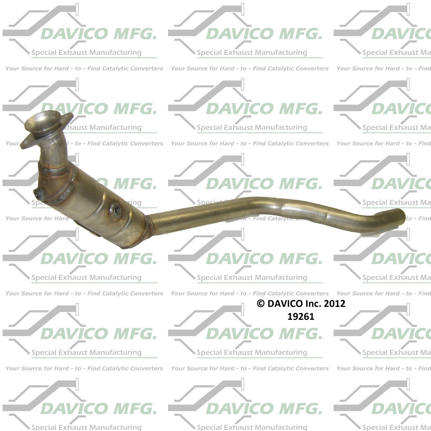 Davico Mfg Exact-Fit Catalytic Converter 19261