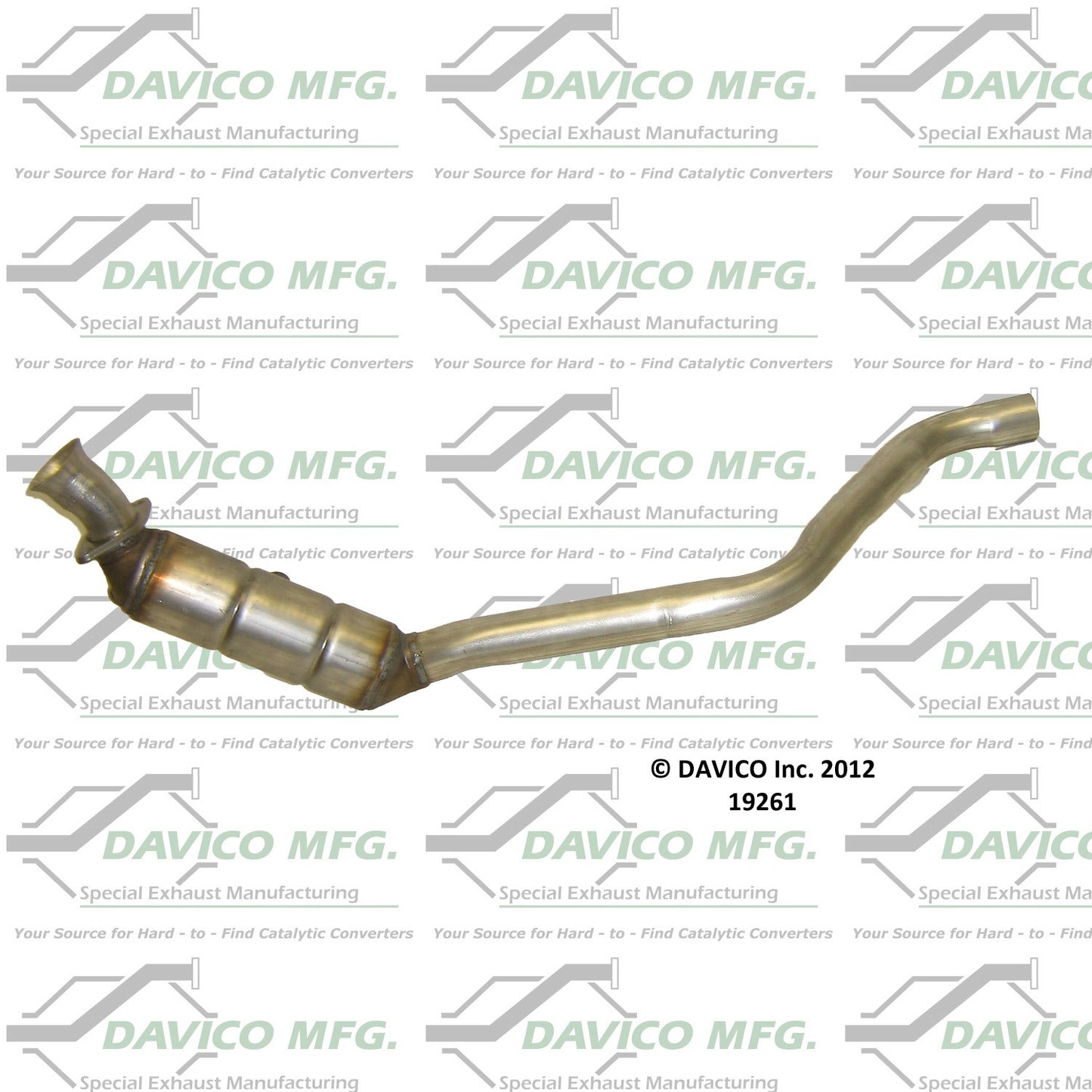 Davico Mfg Exact-Fit Catalytic Converter 19261
