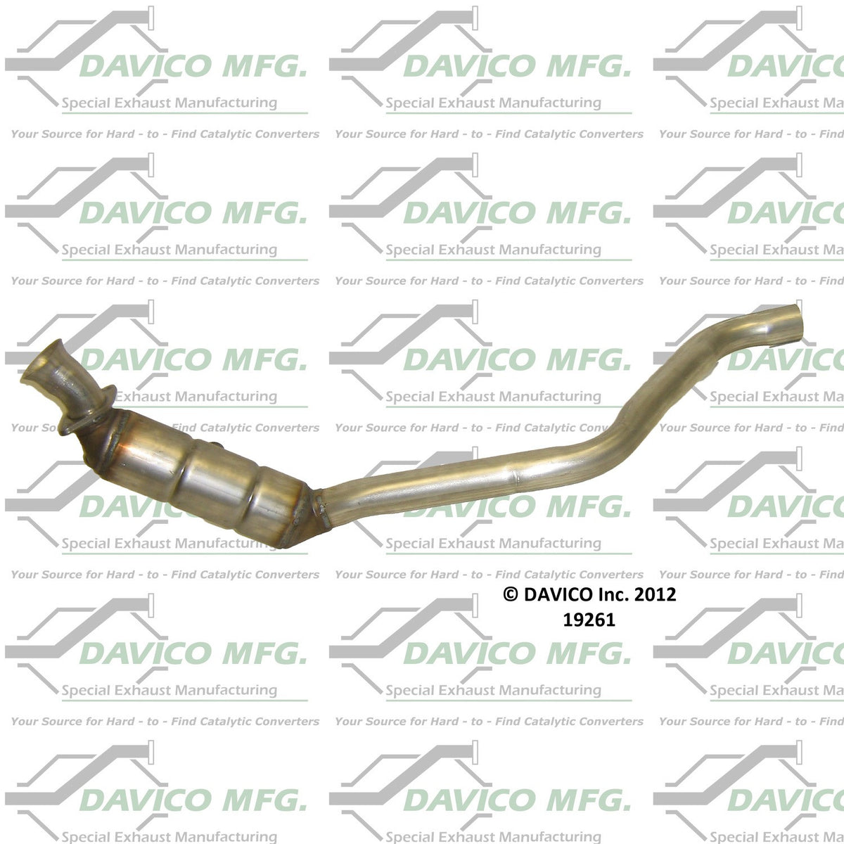 Davico Mfg Exact-Fit Catalytic Converter 19261