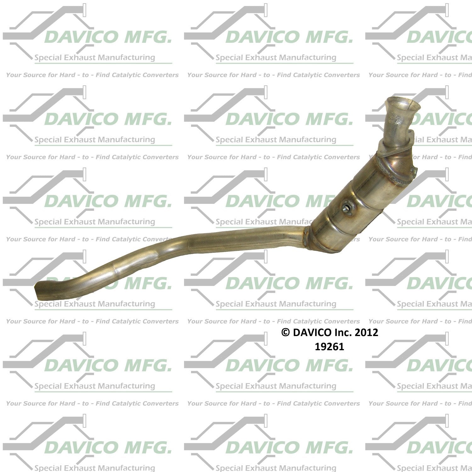 Davico Mfg Exact-Fit Catalytic Converter 19261
