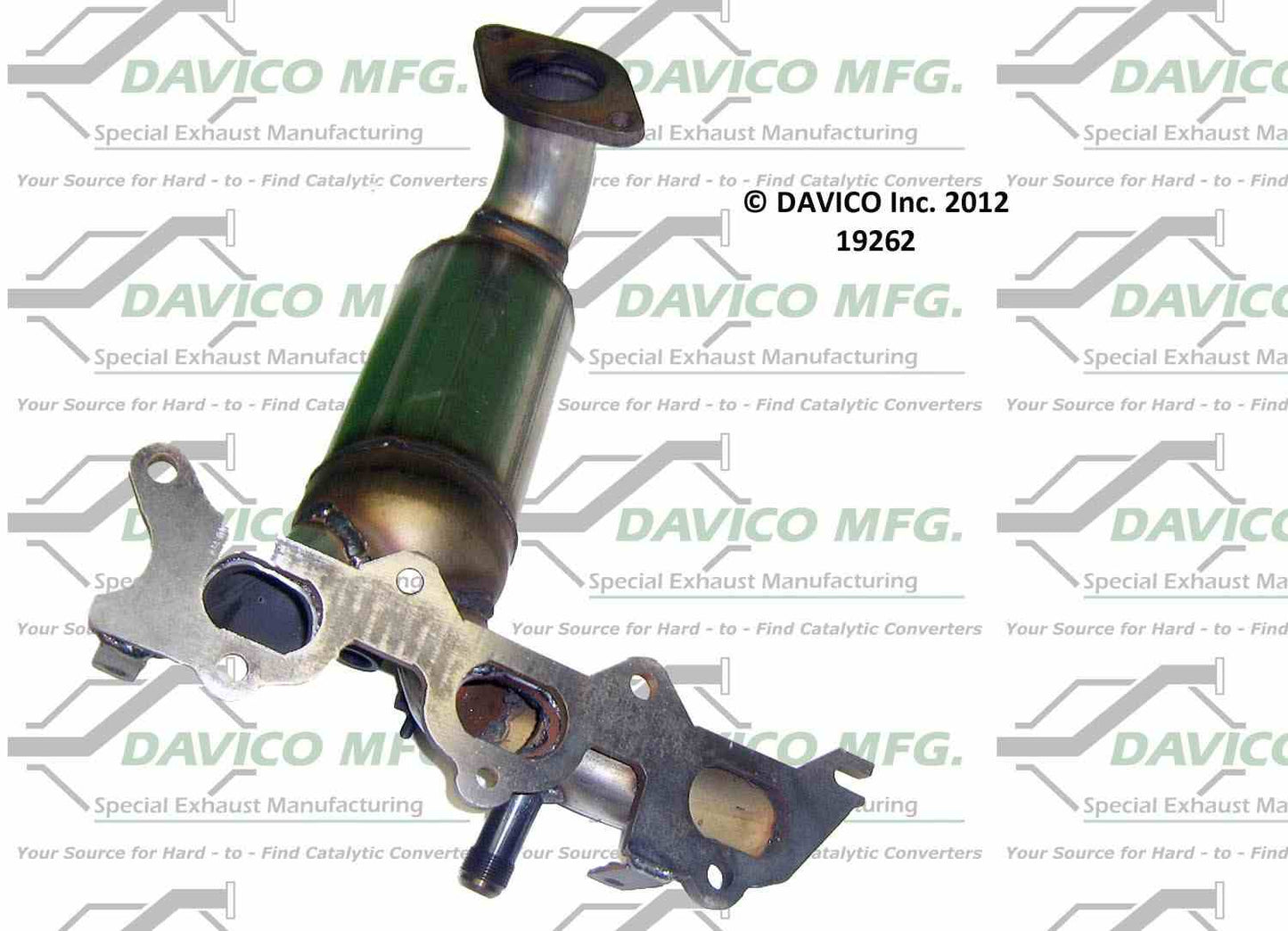 Davico Mfg Exact-Fit Catalytic Converter - Manifold 19262