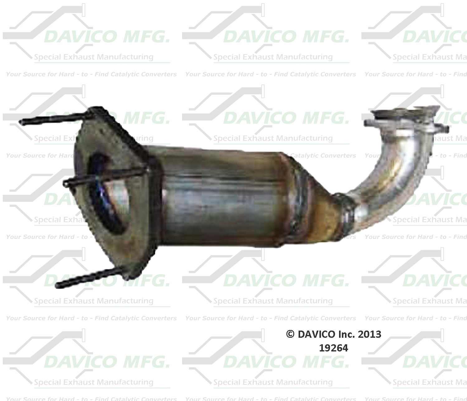 Davico Mfg Exact-Fit Catalytic Converter 19264