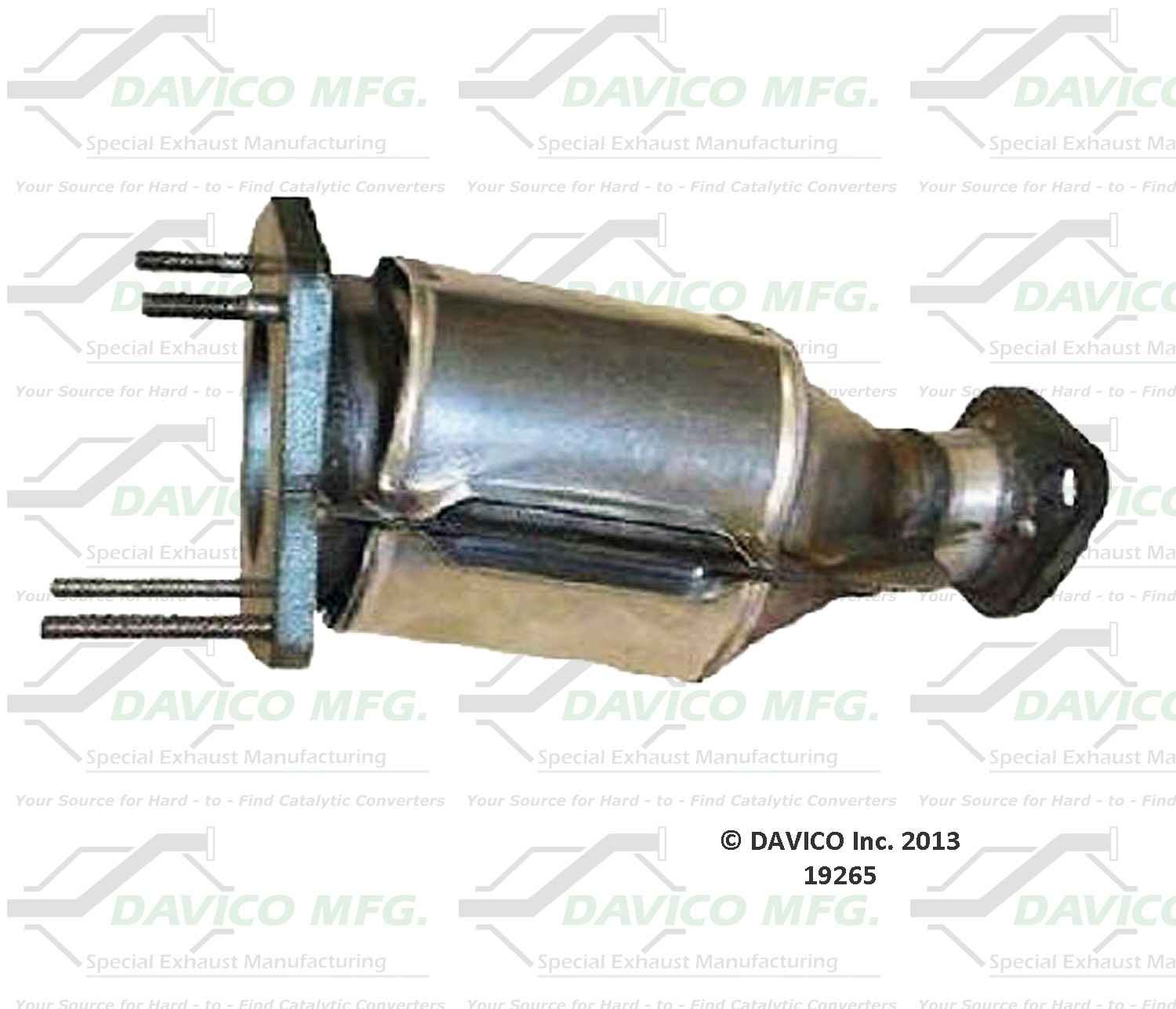 Davico Mfg Exact-Fit Catalytic Converter 19265