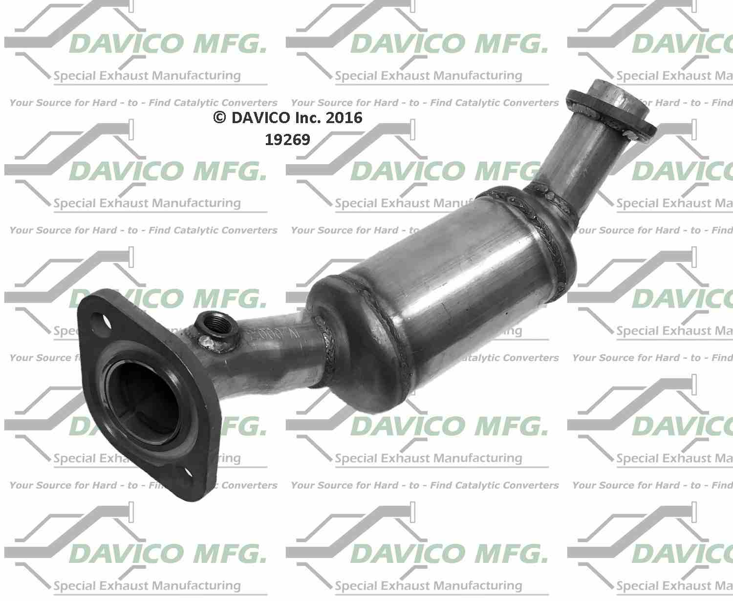 Davico Mfg Exact-Fit Catalytic Converter 19269