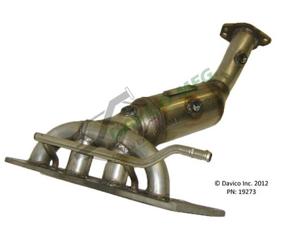 Davico Mfg Exact-Fit Catalytic Converter - Manifold 19273