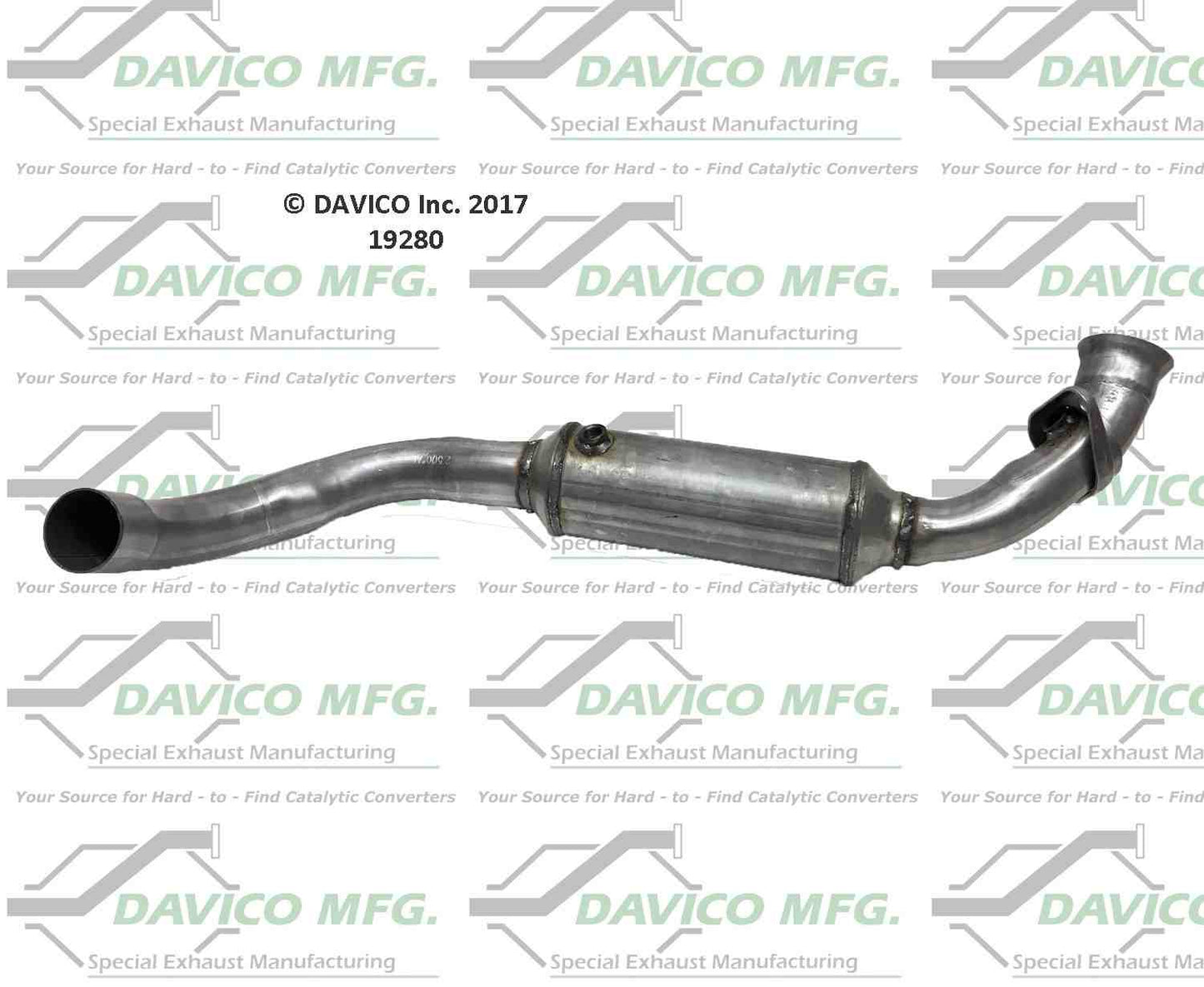Davico Mfg Exact-Fit Catalytic Converter 19280