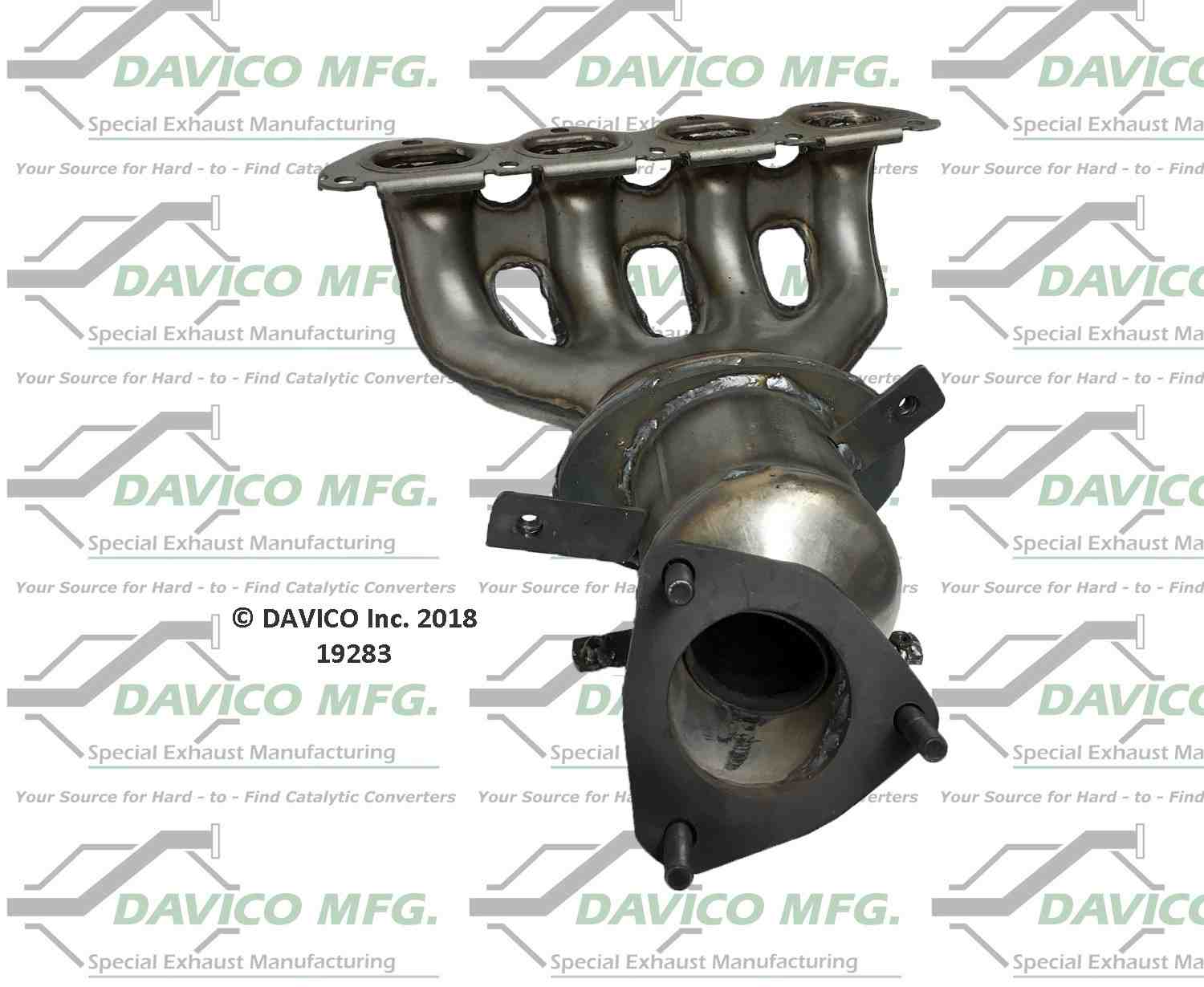 Davico Mfg Exact-Fit Catalytic Converter - Manifold 19283