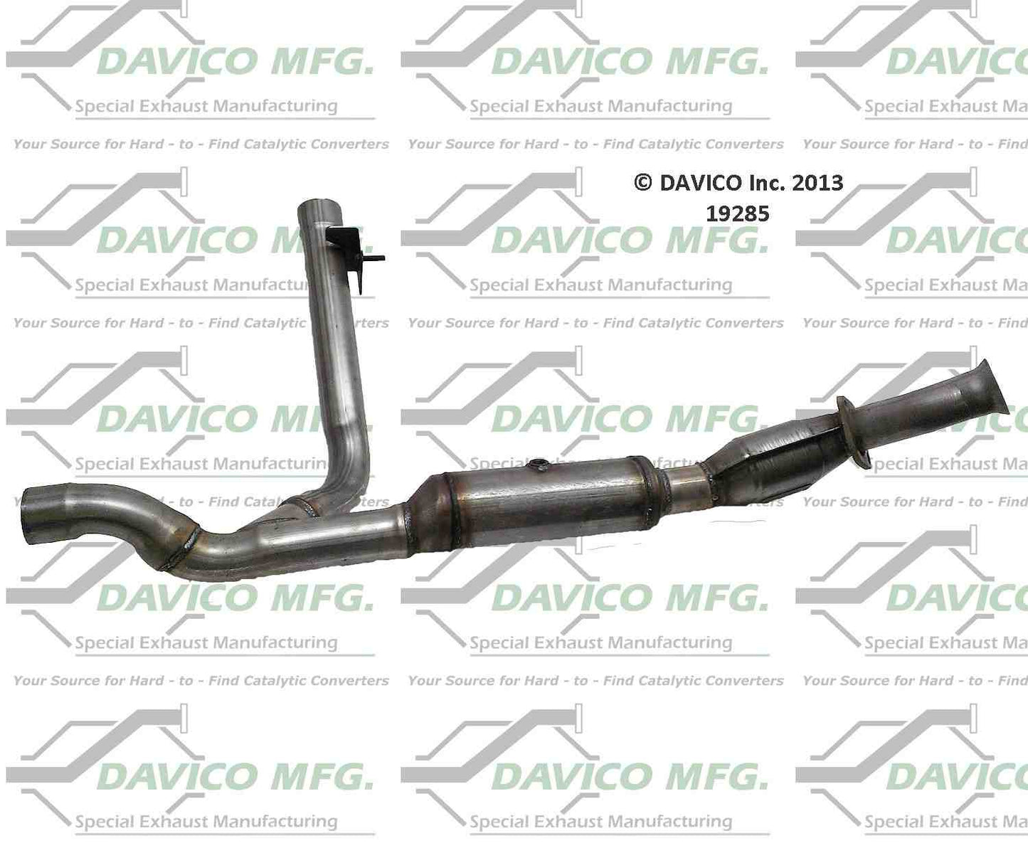 Davico Mfg Exact-Fit Catalytic Converter 19285
