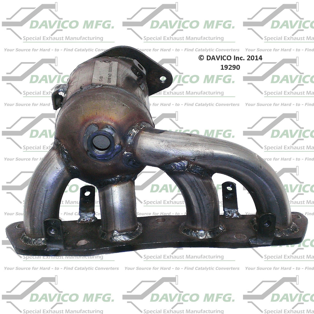 Davico Mfg Exact-Fit Catalytic Converter - Manifold 19290