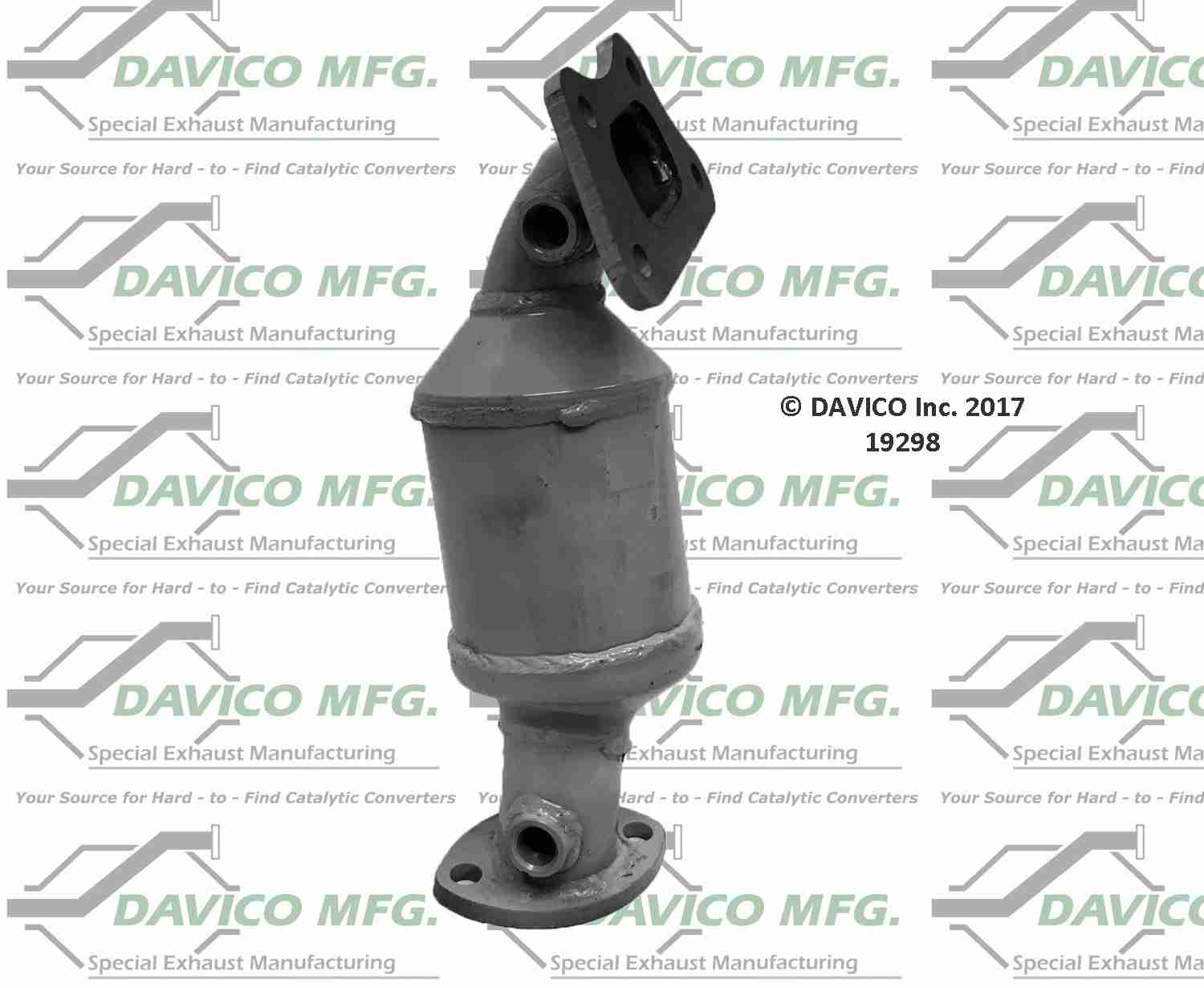 Davico Mfg Exact-Fit Catalytic Converter 19298