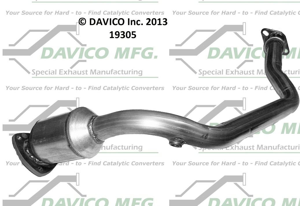 Davico Mfg Exact-Fit Catalytic Converter 19305