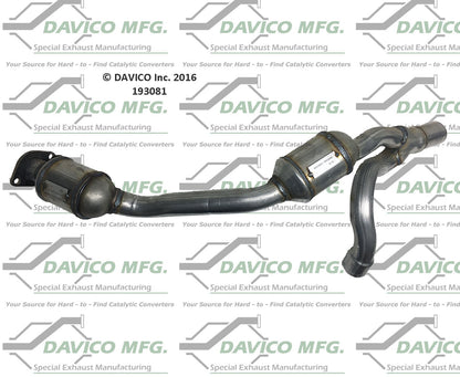 Davico Mfg Exact-Fit Catalytic Converter 193081