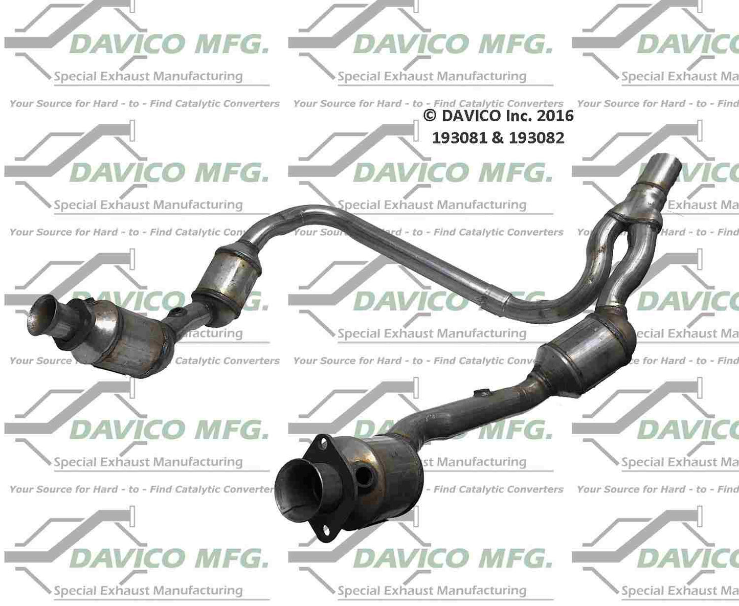 Davico Mfg Exact-Fit Catalytic Converter 193081