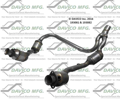 Davico Mfg Exact-Fit Catalytic Converter 193081