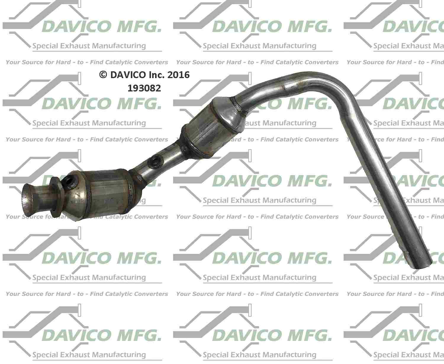 Davico Mfg Exact-Fit Catalytic Converter 193082