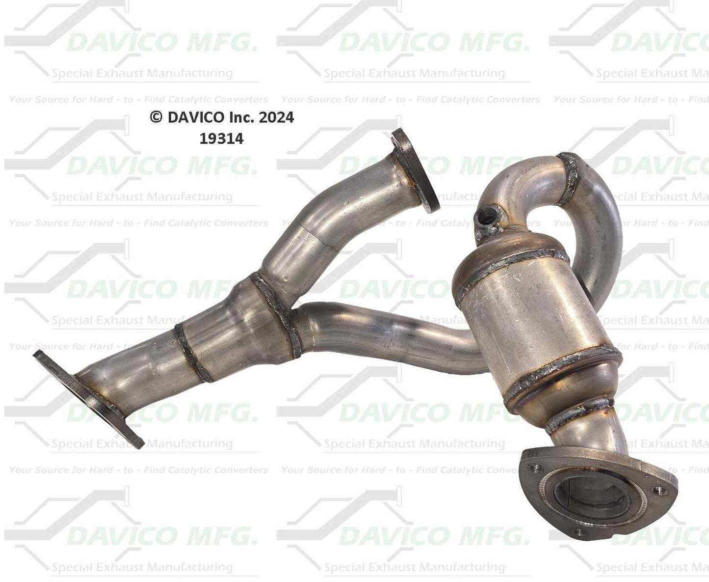 Davico Mfg Exact-Fit Catalytic Converter 19314