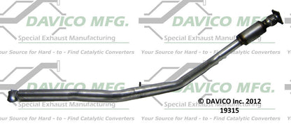 Davico Mfg Catalytic Converter 19315