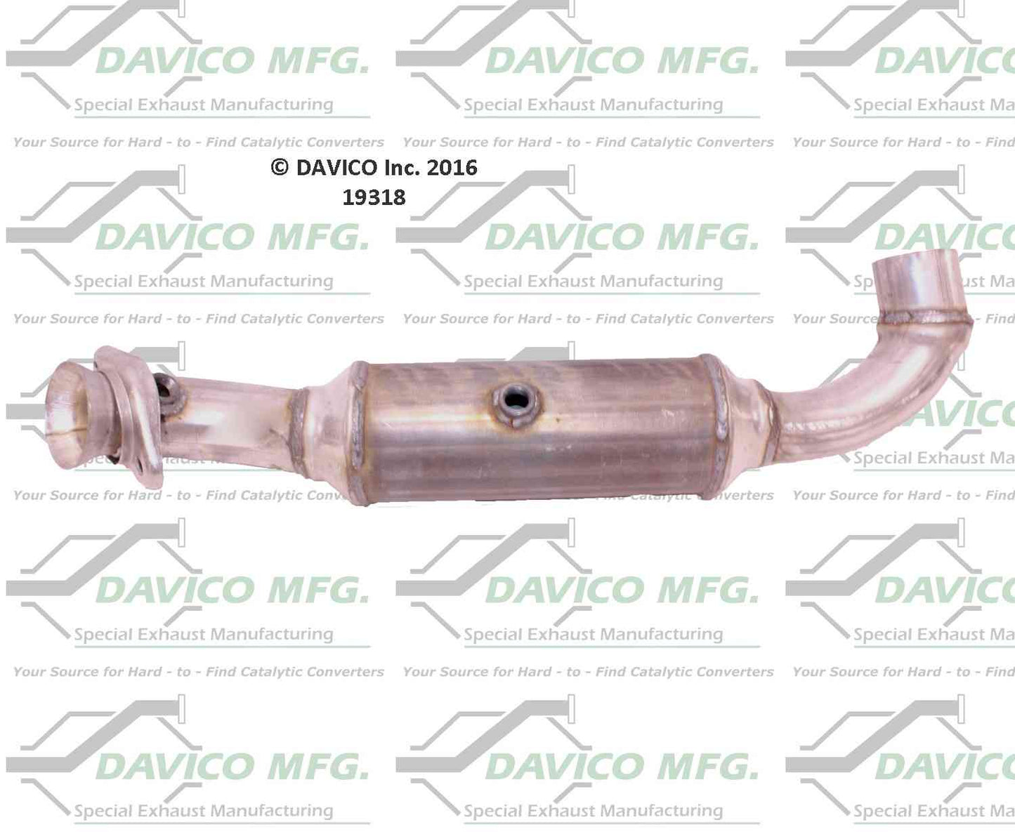 Davico Mfg Catalytic Converter 19318