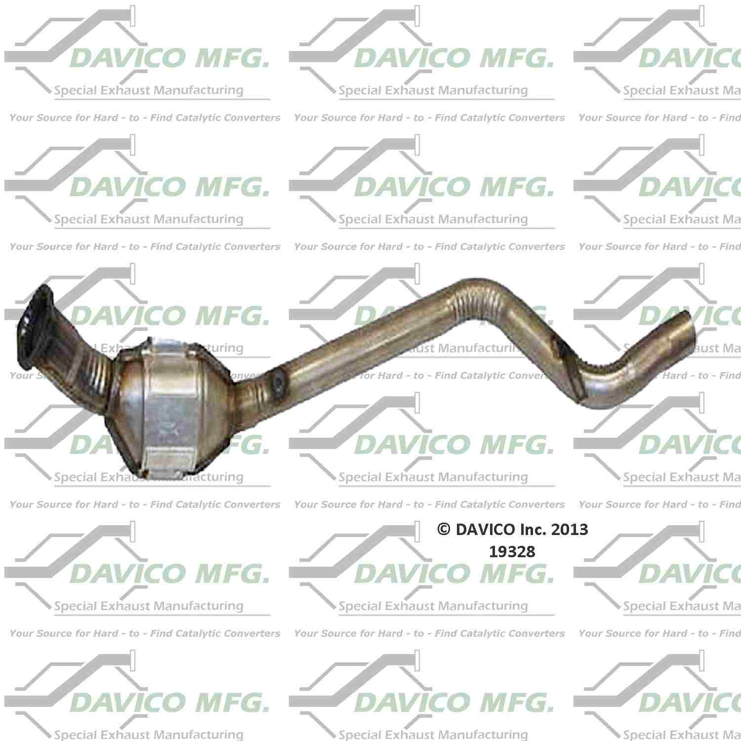 Davico Mfg Catalytic Converter 19328