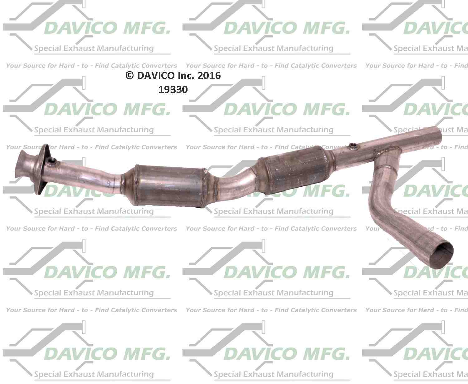 Davico Mfg Catalytic Converter 19330