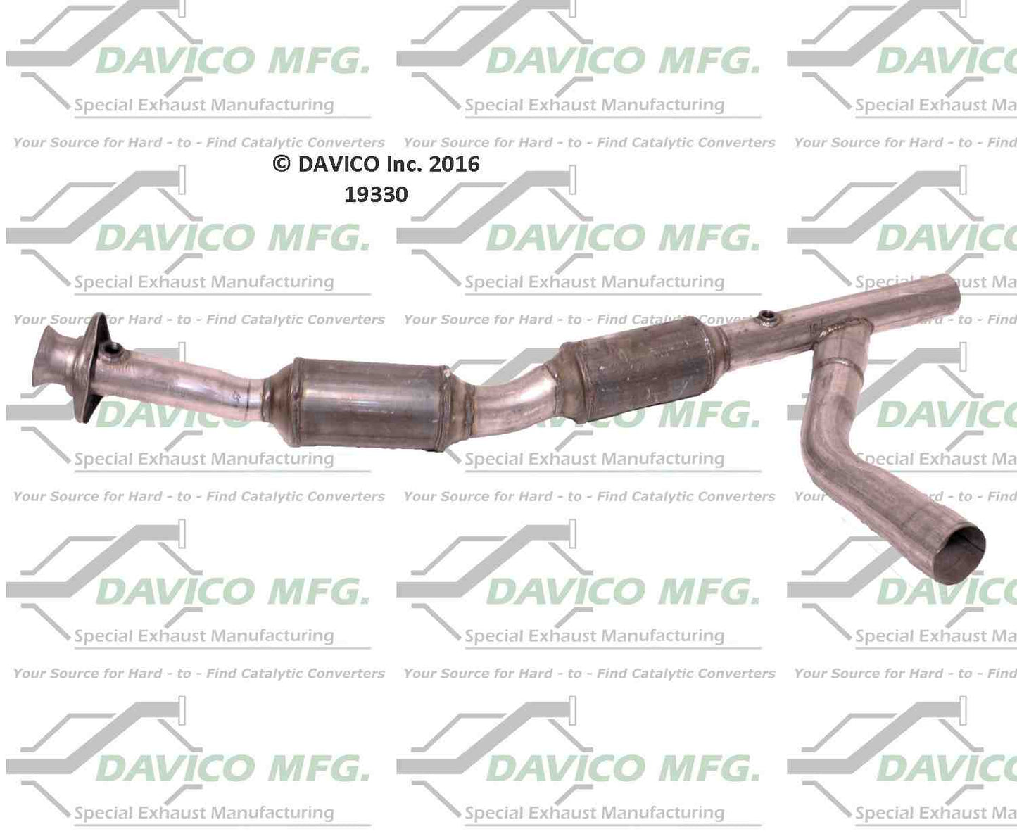 Davico Mfg Exact-Fit Catalytic Converter 19330