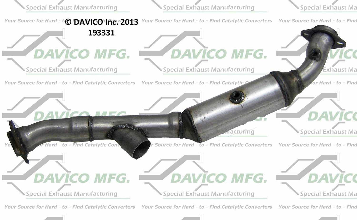 Davico Mfg Exact-Fit Catalytic Converter 193331