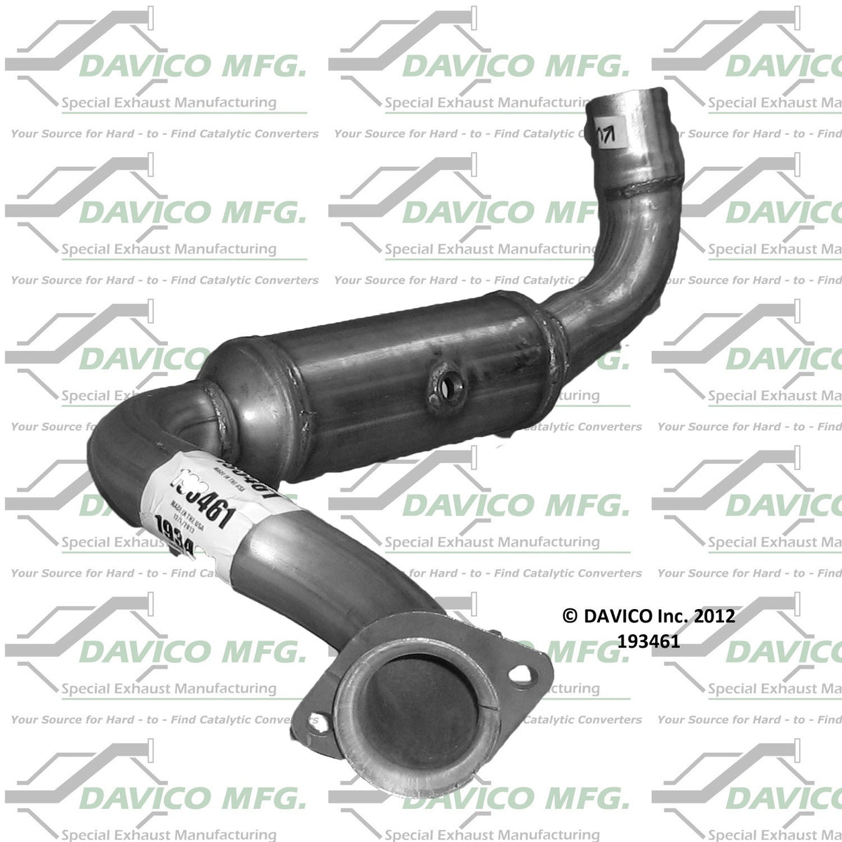 Davico Cats Direct Fit Catalytic Converter 193461