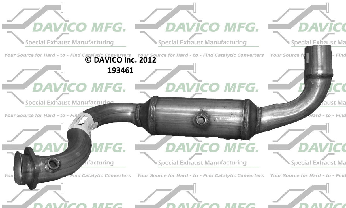 Davico Cats Direct Fit Catalytic Converter 193461