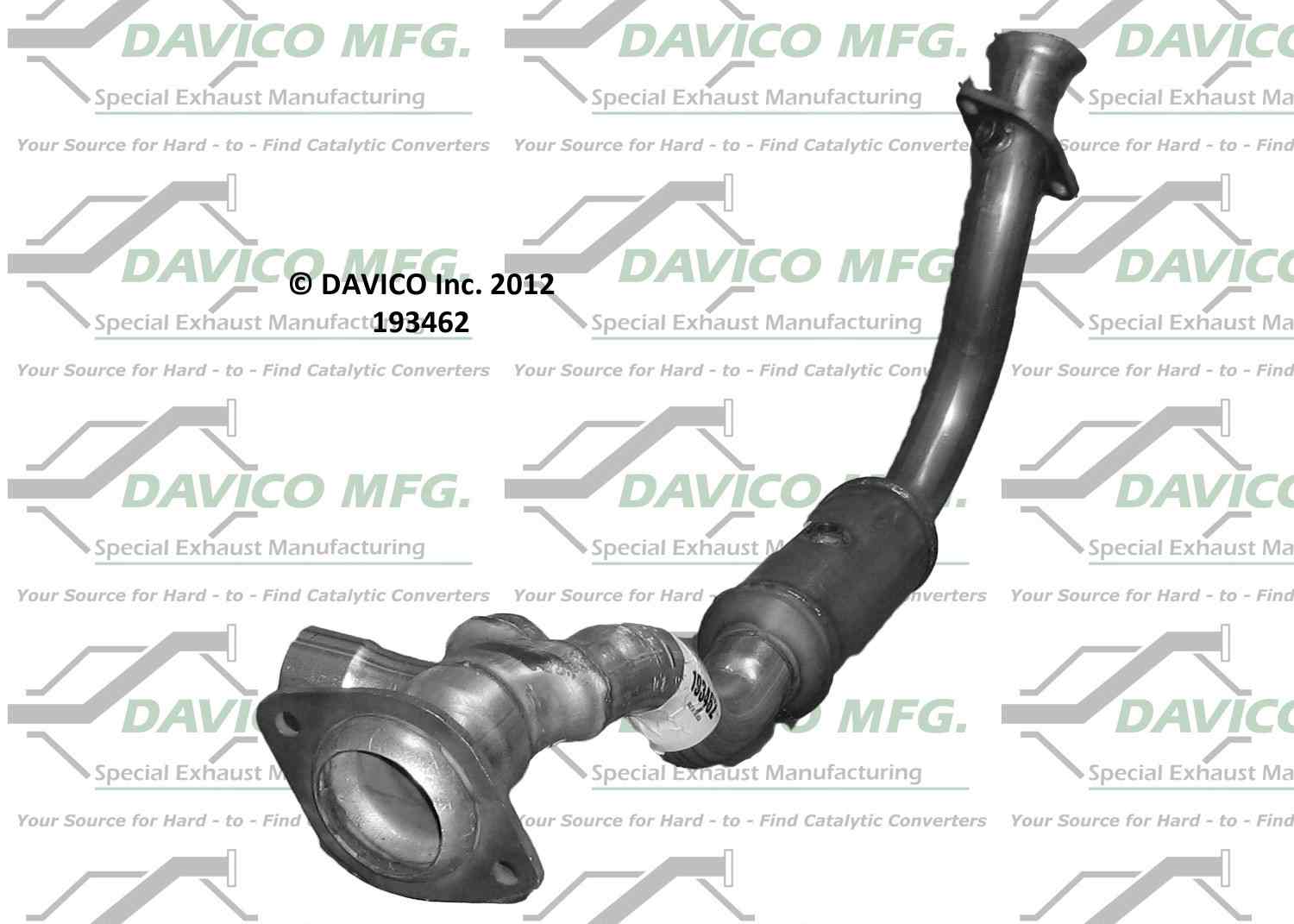 Davico Mfg Exact-Fit Catalytic Converter 193462