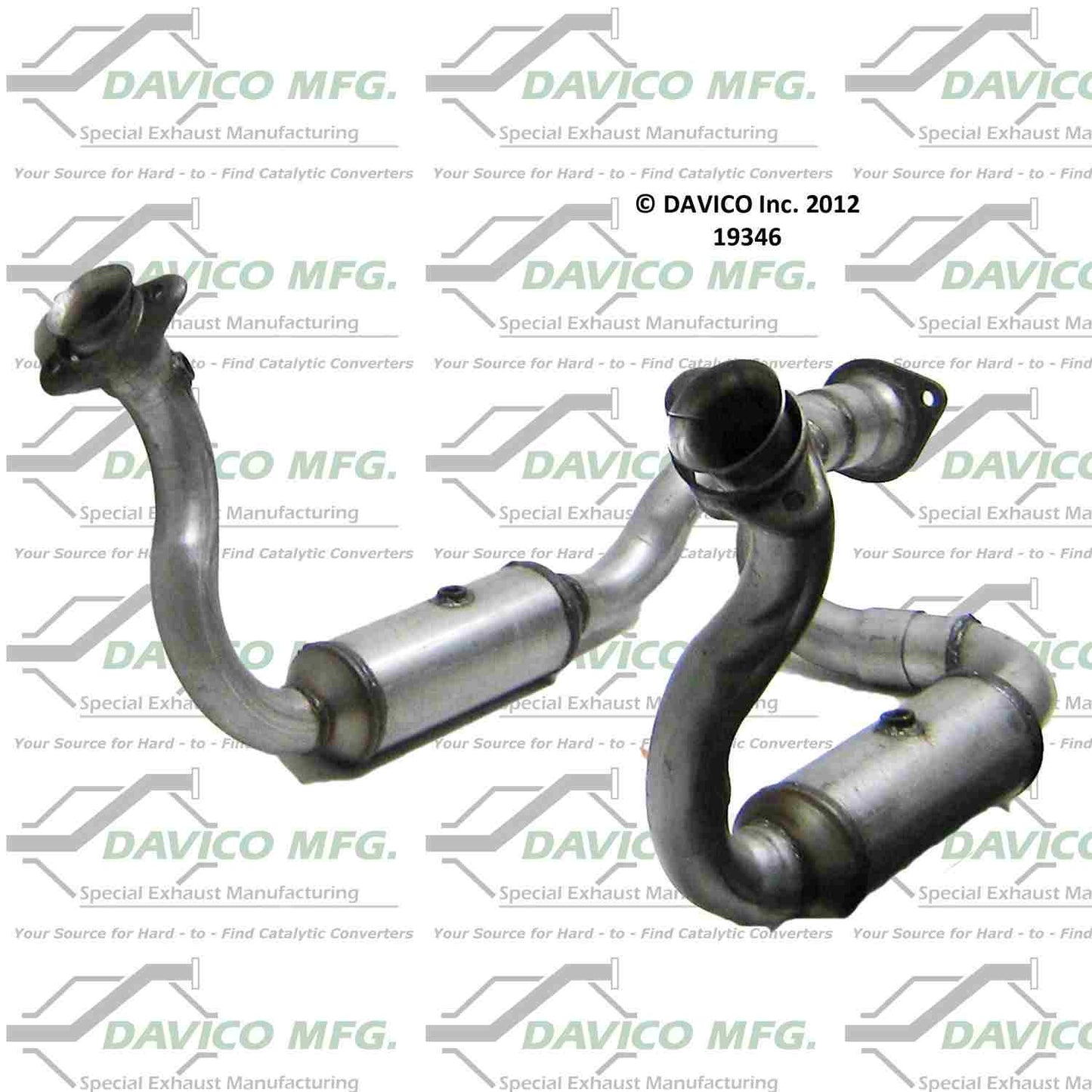 Davico Mfg Exact-Fit Catalytic Converter 19346