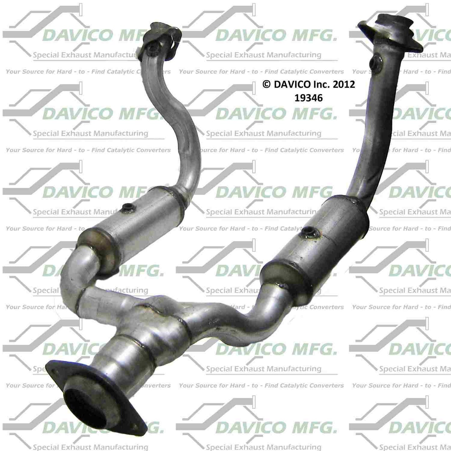 Davico Mfg Exact-Fit Catalytic Converter 19346