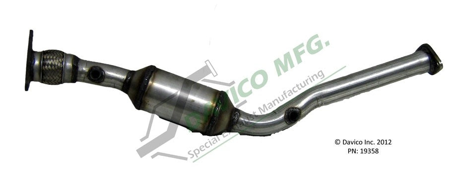 Davico Mfg Exact-Fit Catalytic Converter 19358