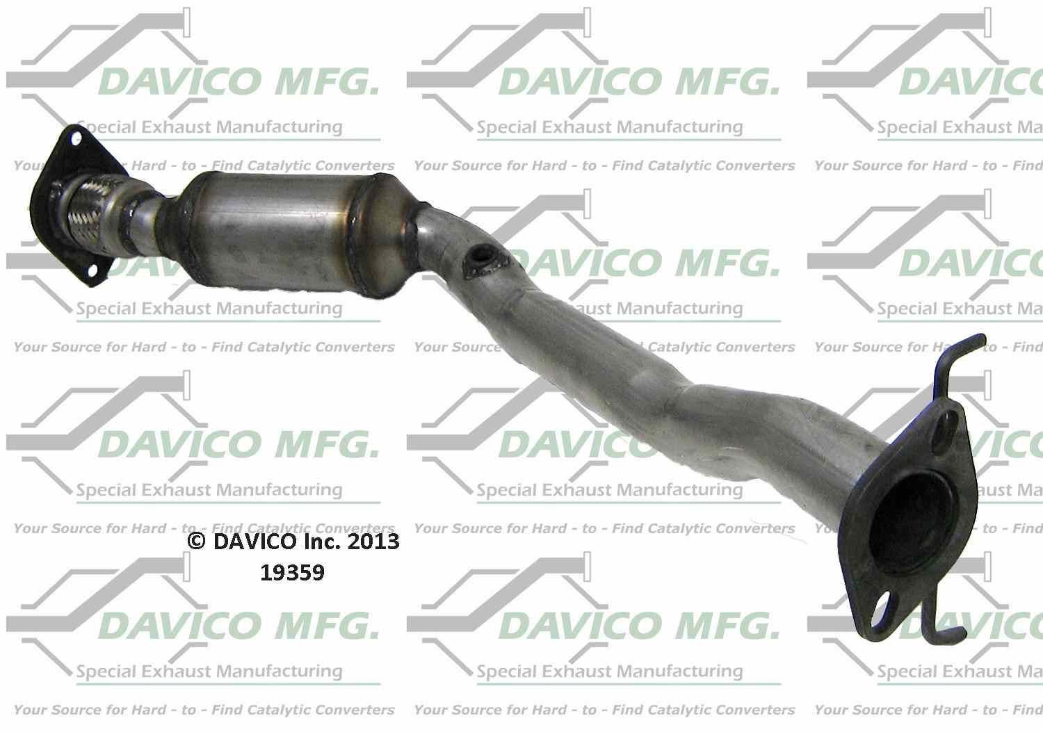 Davico Mfg Exact-Fit Catalytic Converter 19359