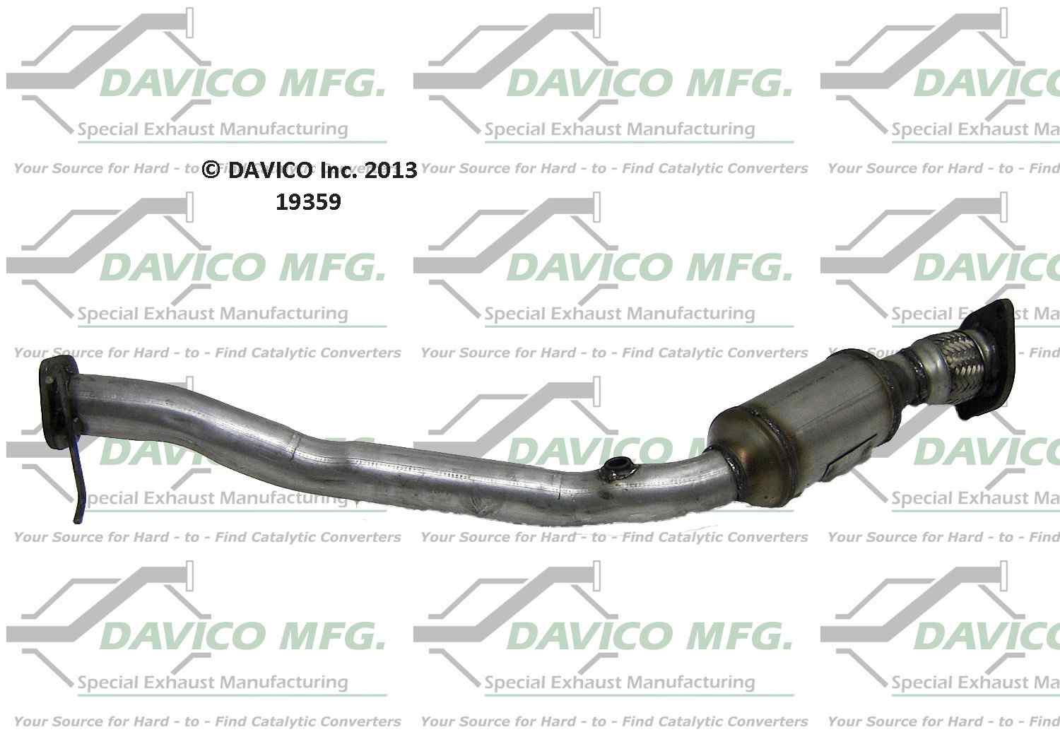 Davico Mfg Exact-Fit Catalytic Converter 19359