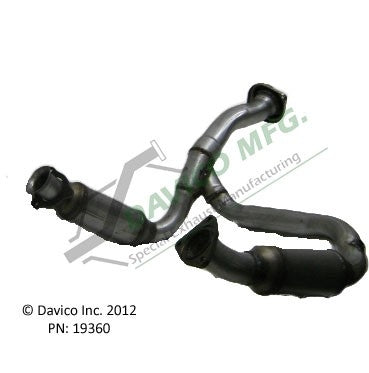 Davico Mfg Exact-Fit Catalytic Converter 19360