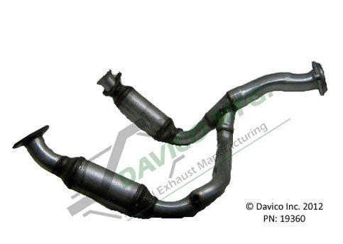 Davico Mfg Exact-Fit Catalytic Converter 19360