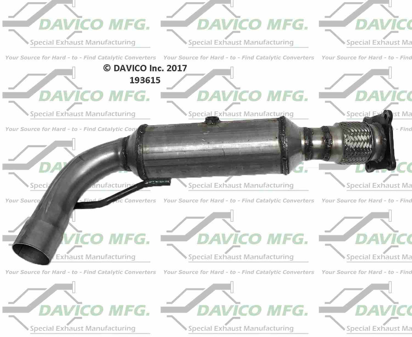 Davico Mfg Exact-Fit Catalytic Converter 193615