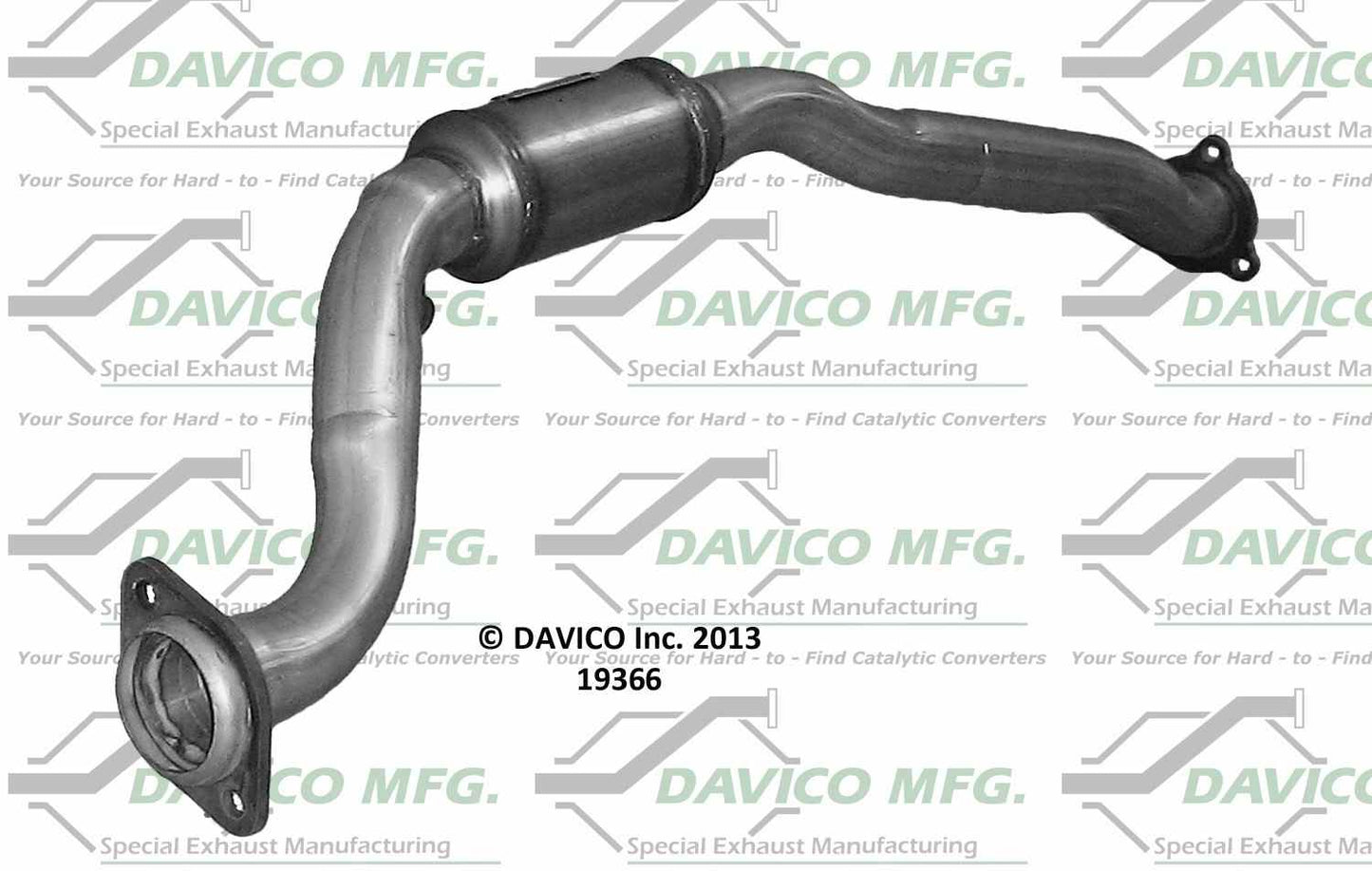 Davico Mfg Catalytic Converter 19366