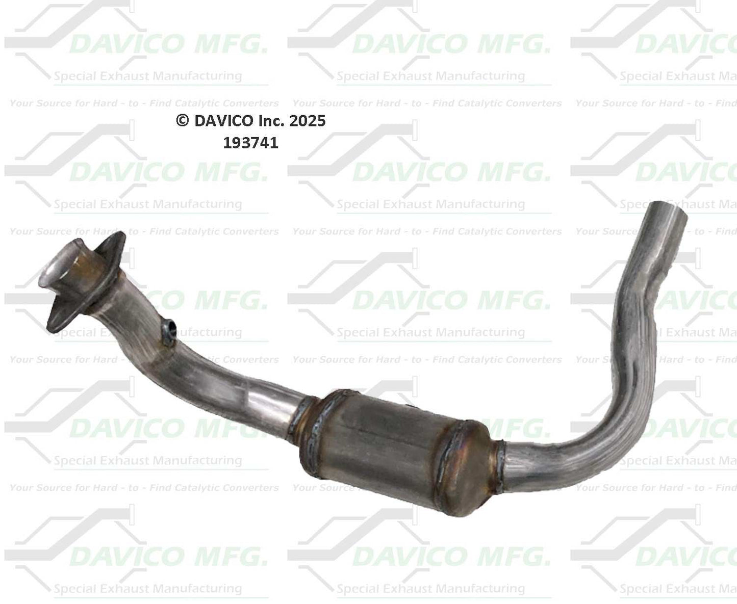 Davico Mfg Exact-Fit Catalytic Converter 193741