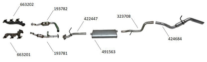 Davico Mfg Catalytic Converter 193781