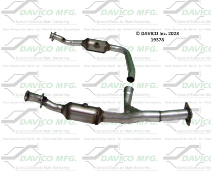 Davico Mfg Exact-Fit Catalytic Converter 19378