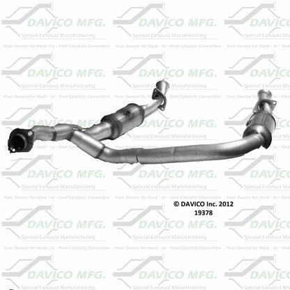 Davico Mfg Exact-Fit Catalytic Converter 19378