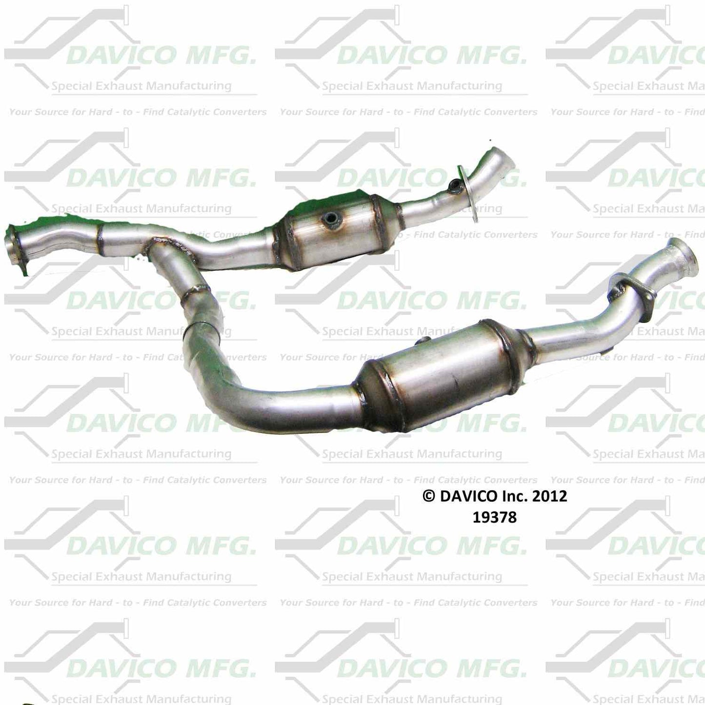 Davico Mfg Exact-Fit Catalytic Converter 19378