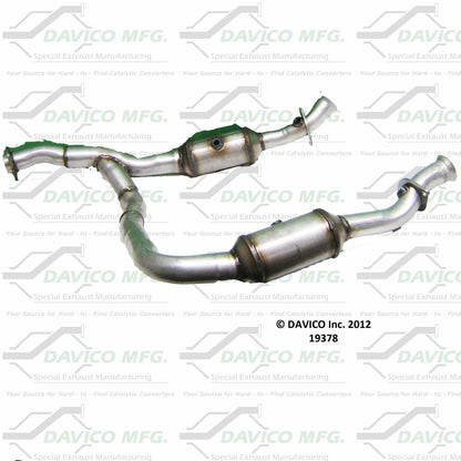 Davico Mfg Exact-Fit Catalytic Converter 19378