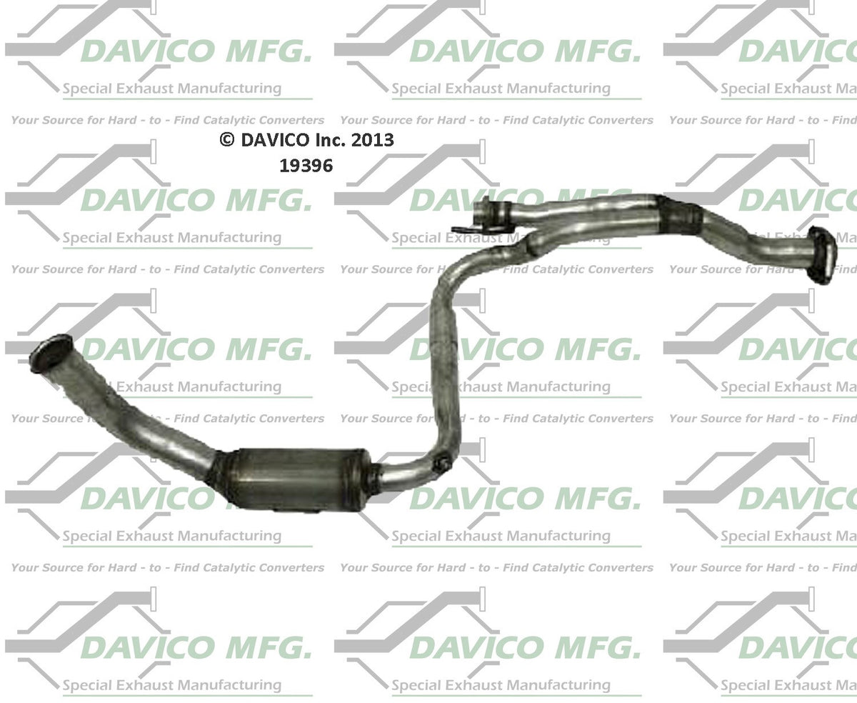 Davico Mfg Exact-Fit Catalytic Converter 19396